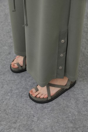 Women's Pocket Detailed Zippered Suit - 14299TKS Women's Pocket Detailed Zippered Suit - 14299TKS