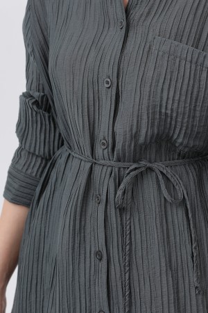 Kadın Beli Kuşaklı Pantolonlu Takım - 14336TKS Kadın Beli Kuşaklı Pantolonlu Takım - 14336TKS