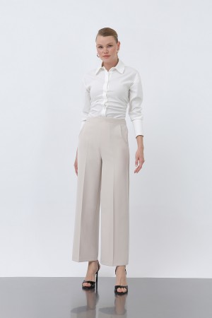 Kadın Düz Kesim Pantolon - 18243PNT