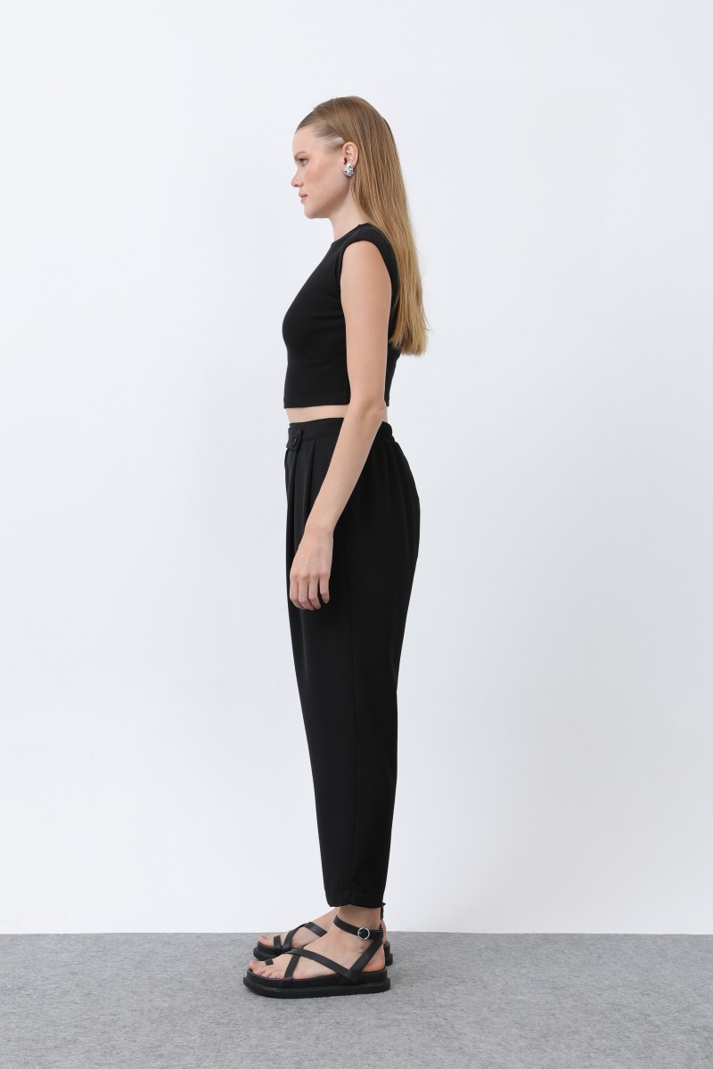 Kadın Kruvaze Pantolon - 18245PNT