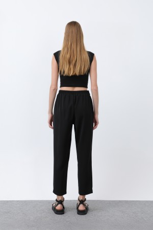 Kadın Kruvaze Pantolon - 18245PNT