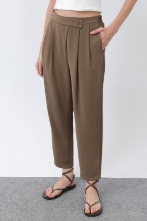 Kadın Kruvaze Pantolon - 18245PNT