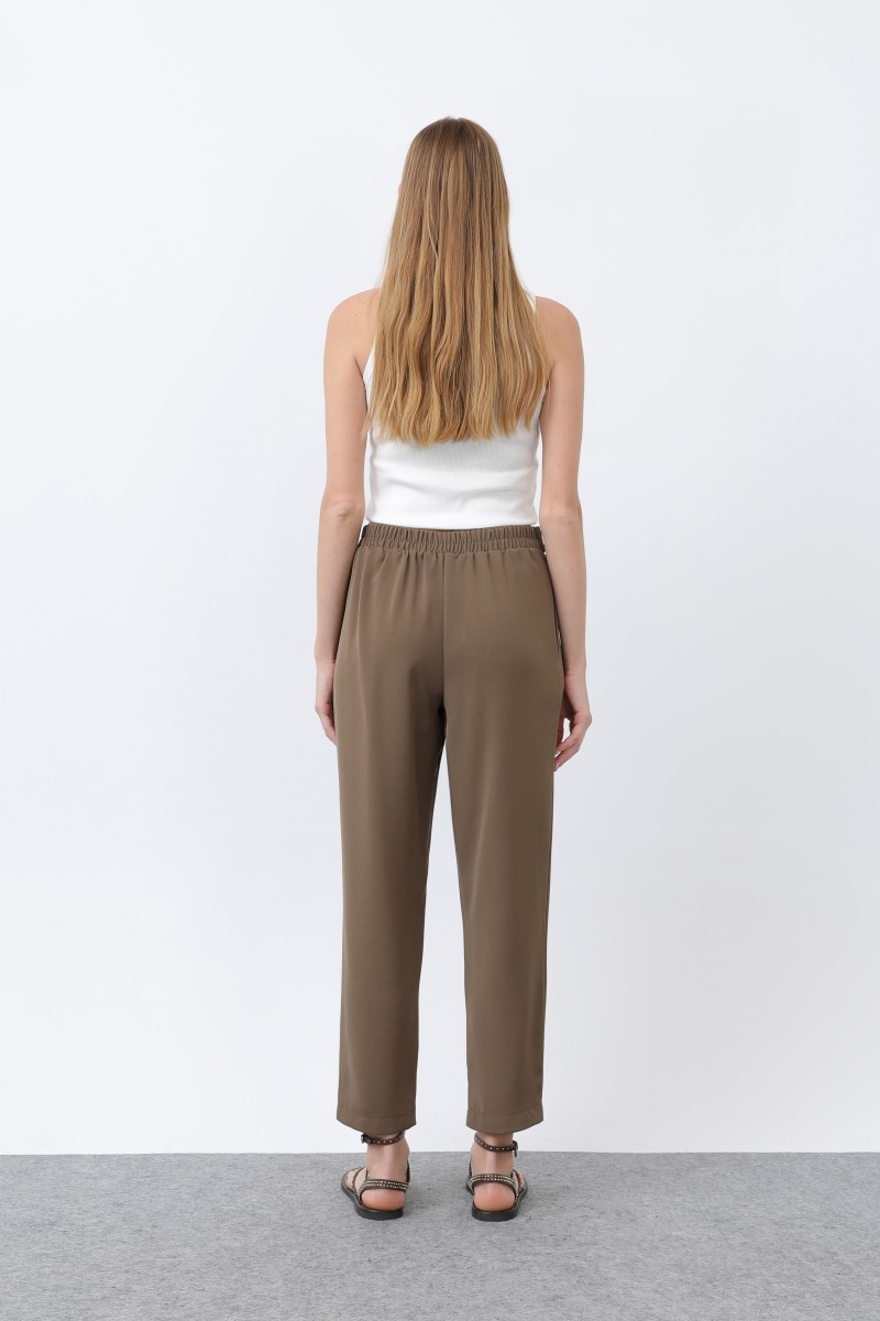Kadın Kruvaze Pantolon - 18245PNT