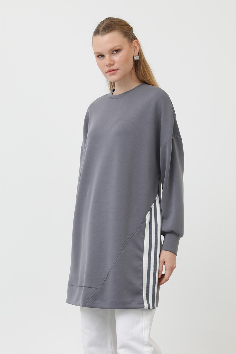 WOMEN'S TUNIC WITH TICKET DETAILED