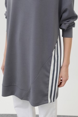 WOMEN'S TUNIC WITH TICKET DETAILED