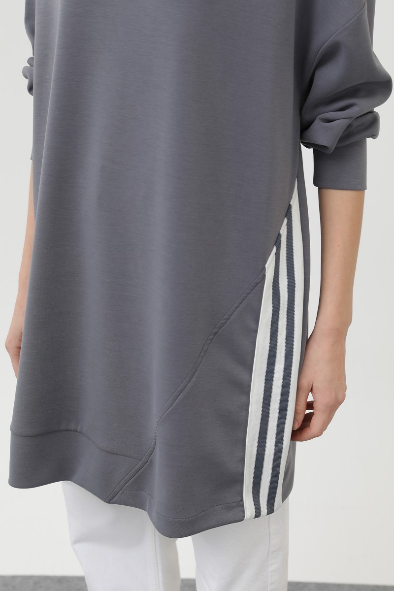 WOMEN'S TUNIC WITH TICKET DETAILED
