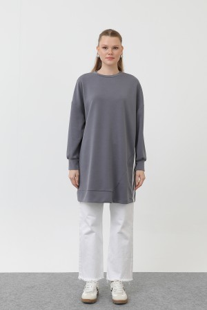 WOMEN'S TUNIC WITH TICKET DETAILED
