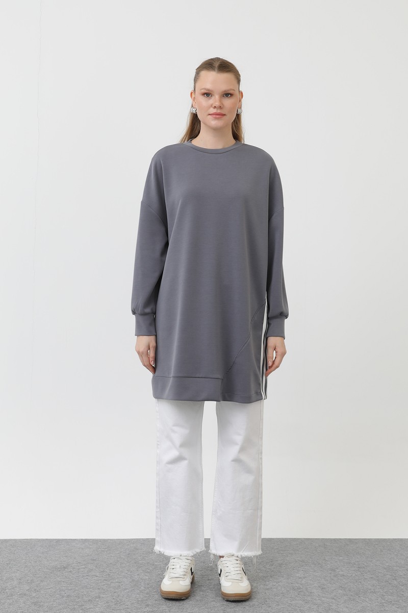 WOMEN'S TUNIC WITH TICKET DETAILED