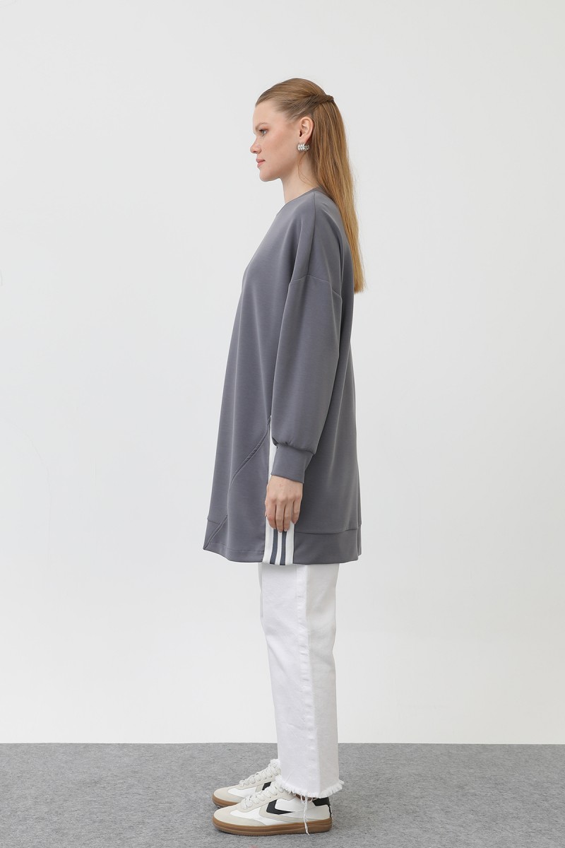 WOMEN'S TUNIC WITH TICKET DETAILED