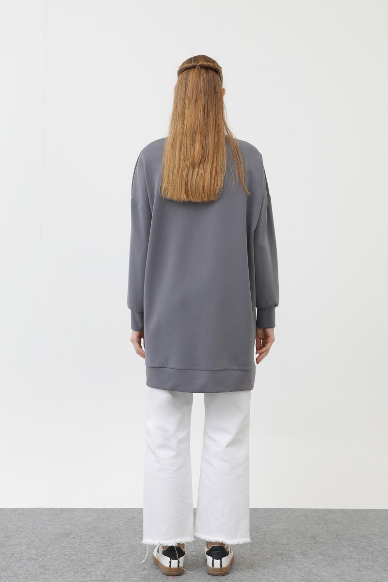 WOMEN'S TUNIC WITH TICKET DETAILED