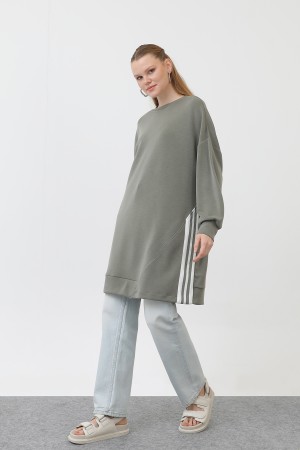 WOMEN'S TUNIC WITH TICKET DETAILED