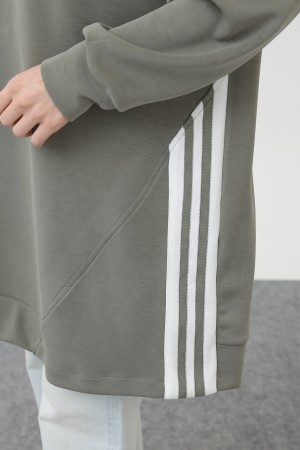 WOMEN'S TUNIC WITH TICKET DETAILED