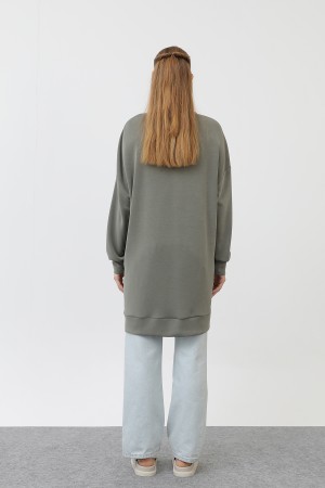 WOMEN'S TUNIC WITH TICKET DETAILED