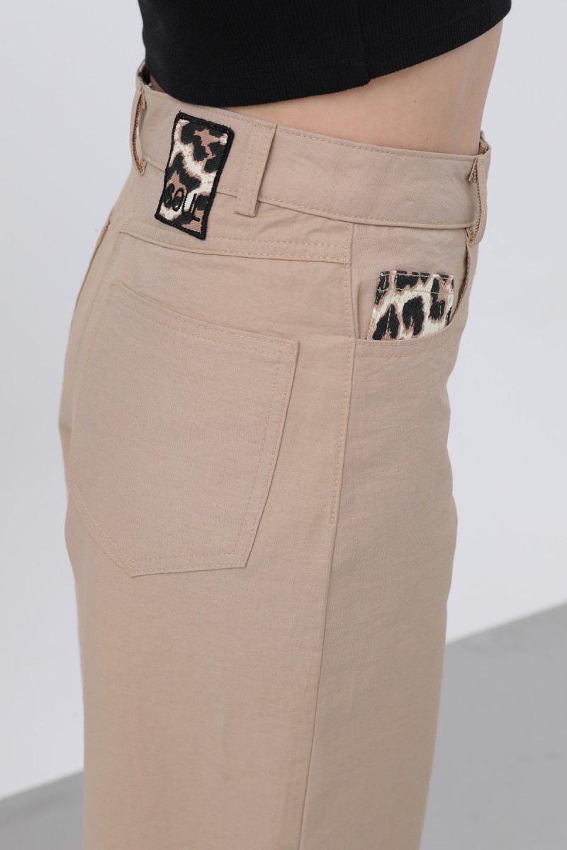 Kadın Cep Detaylı Bol Pantolon - 32116PNT Kadın Cep Detaylı Bol Pantolon - 32116PNT