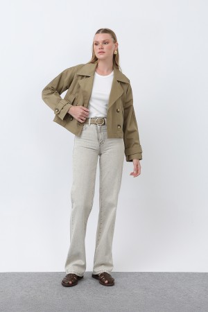 Kadın Kısa Trench - 32123TRC Kadın Kısa Trench - 32123TRC