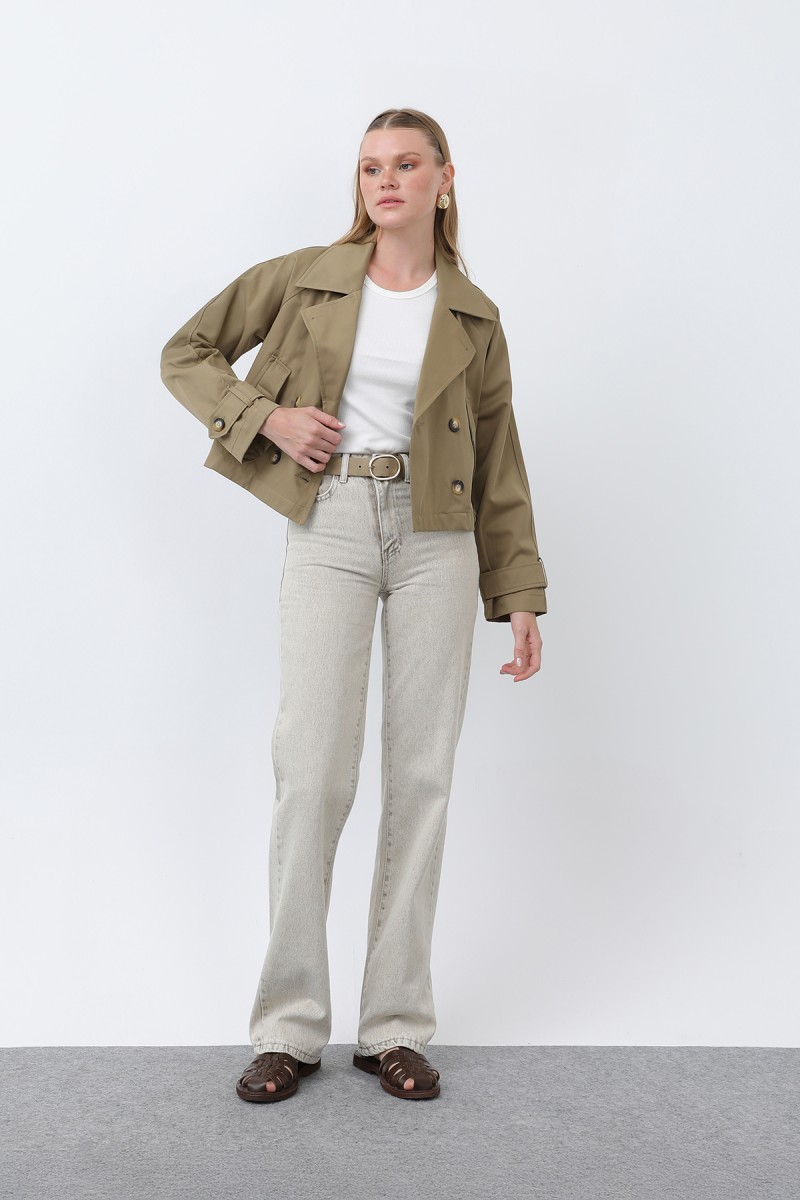 Kadın Kısa Trench - 32123TRC Kadın Kısa Trench - 32123TRC