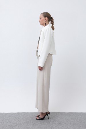Kadın Basic Kemerli Pantolon - 32152PNT Kadın Basic Kemerli Pantolon - 32152PNT