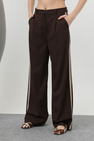 Women's Pleated Garnished Trousers - 32176PNT Women's Pleated Garnished Trousers - 32176PNT