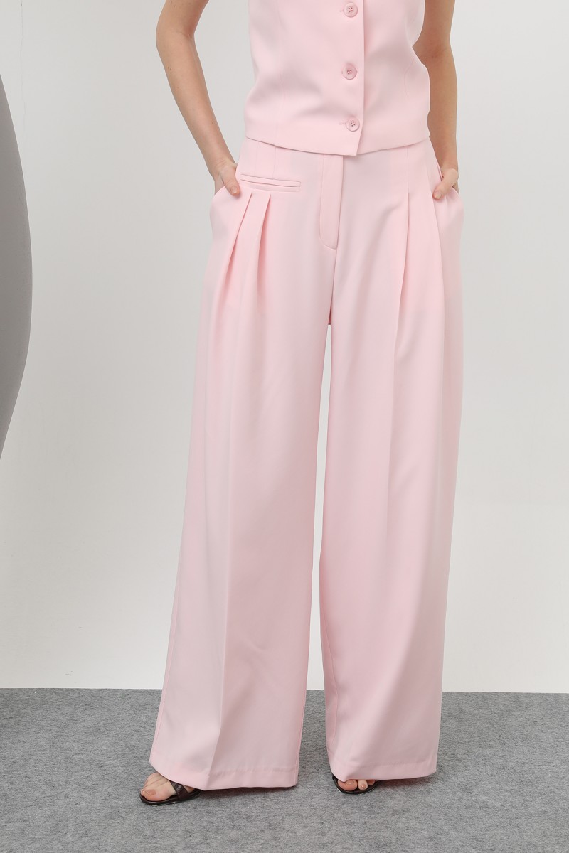 Kadın Desenli Astar Detaylı Pantolon - 32186PNT