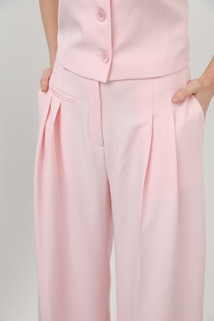 Kadın Desenli Astar Detaylı Pantolon - 32186PNT