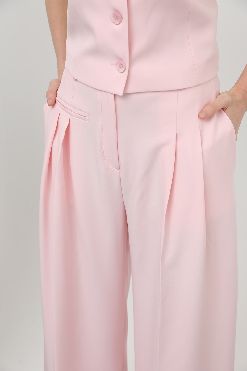 Kadın Desenli Astar Detaylı Pantolon - 32186PNT