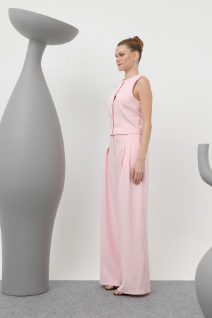 Kadın Desenli Astar Detaylı Pantolon - 32186PNT