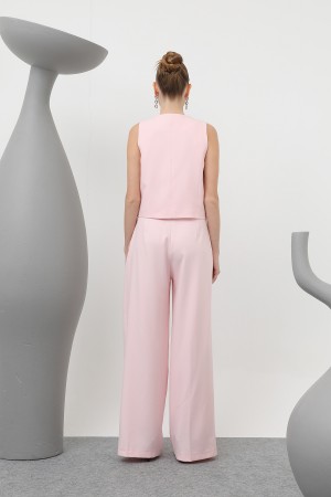 Kadın Desenli Astar Detaylı Pantolon - 32186PNT