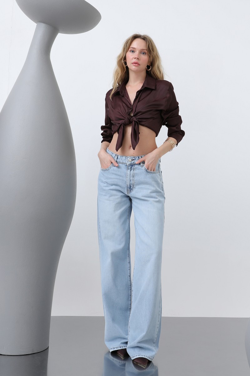 Kadın Denim Pantolon -32193PNT
