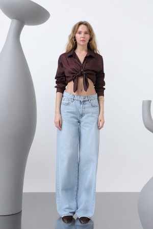 Kadın Denim Pantolon -32193PNT