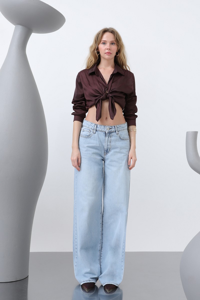 Kadın Denim Pantolon -32193PNT