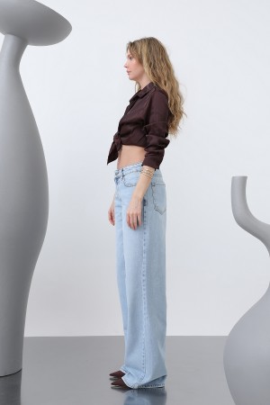 Kadın Denim Pantolon -32193PNT