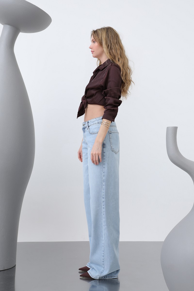 Kadın Denim Pantolon -32193PNT