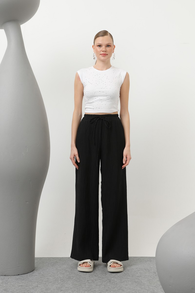 Kadın Basic Lastikli Pantolon - 32213PNT Kadın Basic Lastikli Pantolon - 32213PNT