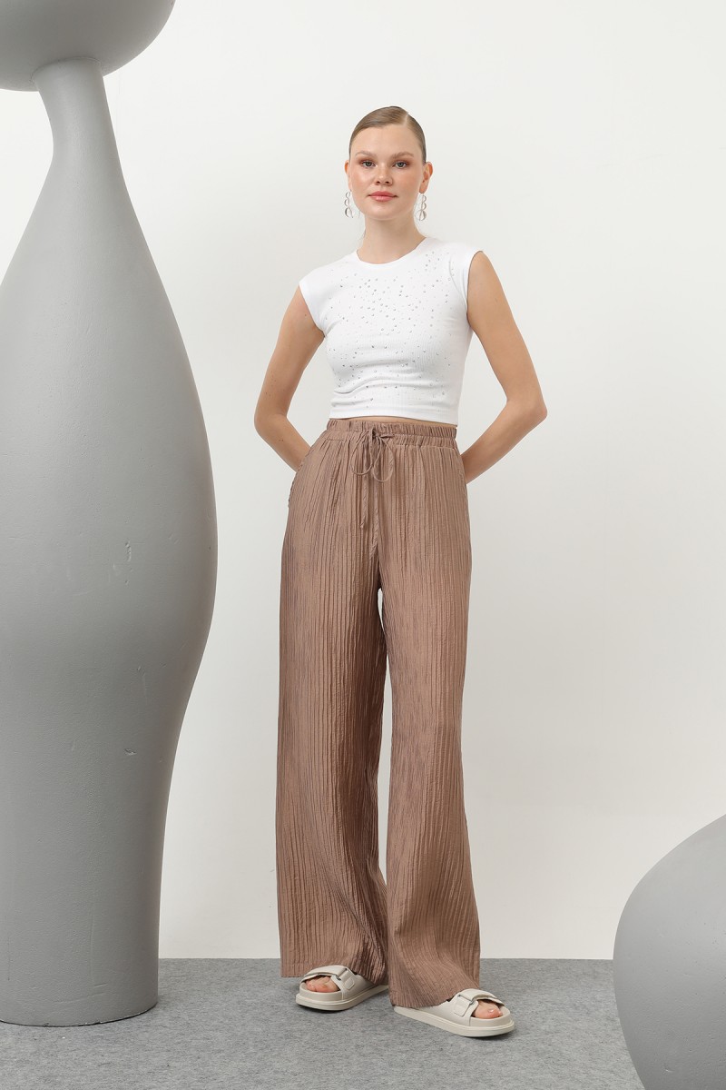 Kadın Basic Lastikli Pantolon - 32213PNT Kadın Basic Lastikli Pantolon - 32213PNT