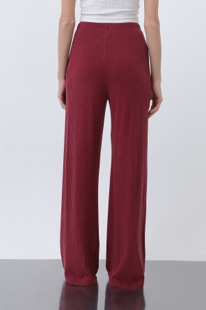 Kadın Fitilli Belden Bağlamalı Pantolon -32224PNT Kadın Fitilli Belden Bağlamalı Pantolon -32224PNT