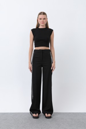 Kadın Yandan Biyeli Pantolon -32228PNT
