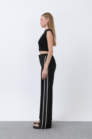 Kadın Yandan Biyeli Pantolon -32228PNT