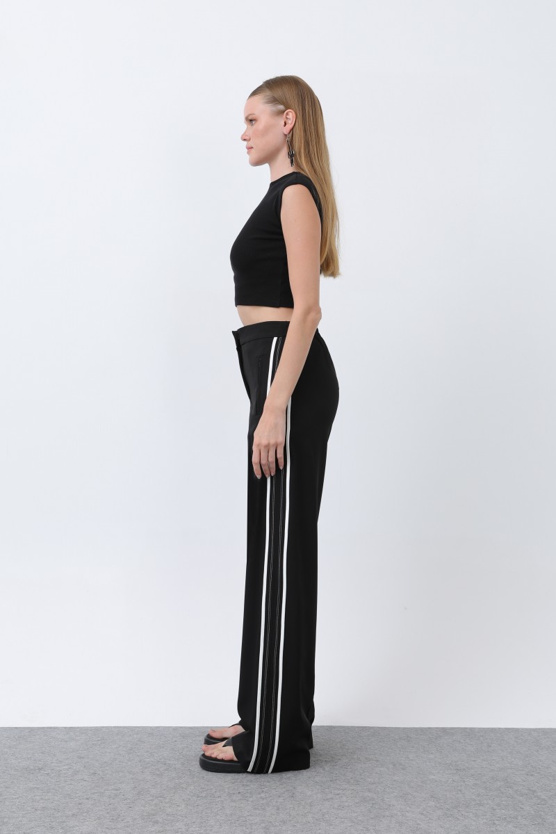 Kadın Yandan Biyeli Pantolon -32228PNT