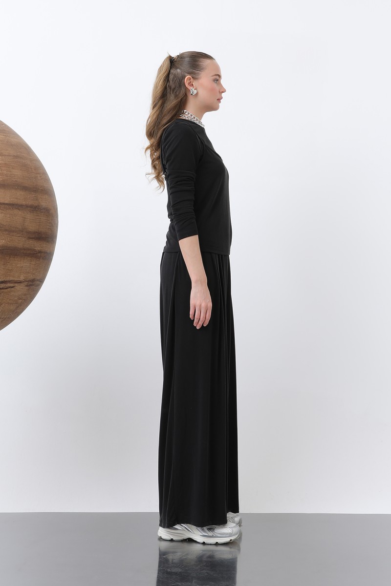 Kadın Atlet Detaylı Bluz -32262BLZ Kadın Atlet Detaylı Bluz -32262BLZ