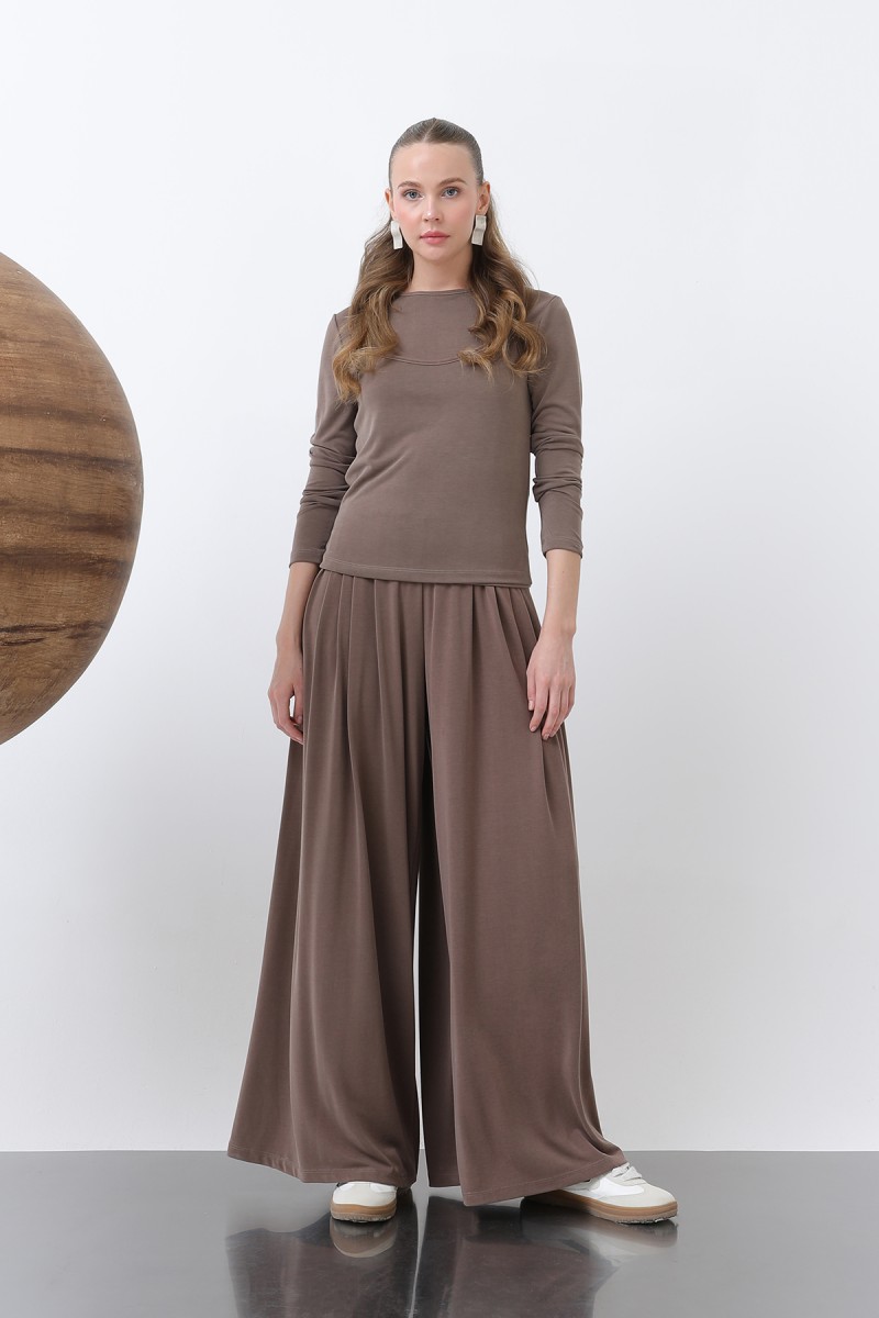 Kadın Atlet Detaylı Bluz -32262BLZ