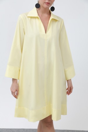 Kadın Poplin Mini Elbise -32274ELB Kadın Poplin Mini Elbise -32274ELB