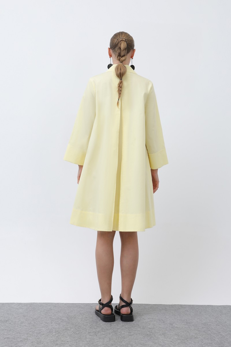 Kadın Poplin Mini Elbise -32274ELB Kadın Poplin Mini Elbise -32274ELB