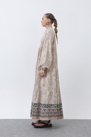 Kadın Desenli Elbise - 32311ELB Kadın Desenli Elbise - 32311ELB