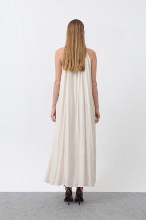 Kadın Halter Yaka Elbise - 32322ELB Kadın Halter Yaka Elbise - 32322ELB