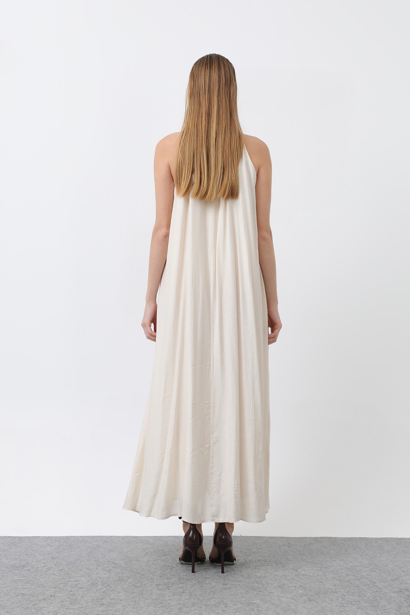 Kadın Halter Yaka Elbise - 32322ELB Kadın Halter Yaka Elbise - 32322ELB