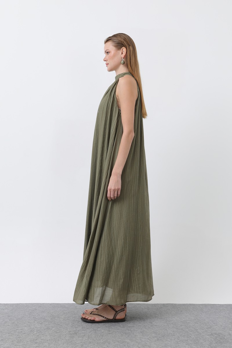 Kadın Halter Yaka Elbise - 32322ELB Kadın Halter Yaka Elbise - 32322ELB