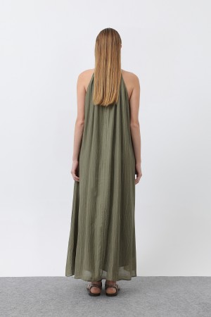 Kadın Halter Yaka Elbise - 32322ELB Kadın Halter Yaka Elbise - 32322ELB