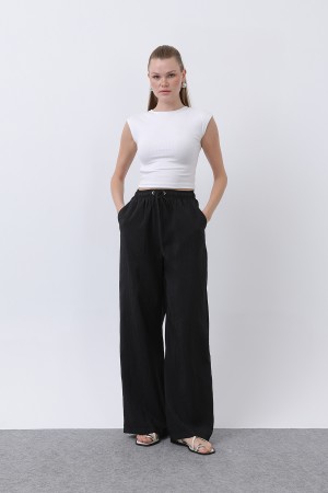 Kadın Belden Bağlamalı Pantolon - 32334PNT Kadın Belden Bağlamalı Pantolon - 32334PNT