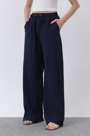 Kadın Belden Bağlamalı Pantolon - 32334PNT Kadın Belden Bağlamalı Pantolon - 32334PNT