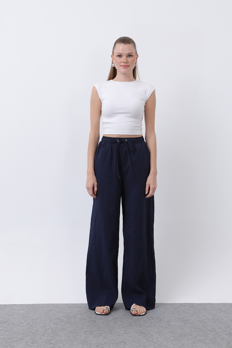 Kadın Belden Bağlamalı Pantolon - 32334PNT Kadın Belden Bağlamalı Pantolon - 32334PNT